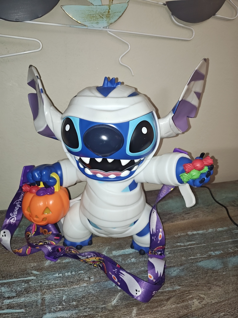 Disney Parks Halloween Stitch Candy Bucket Toy